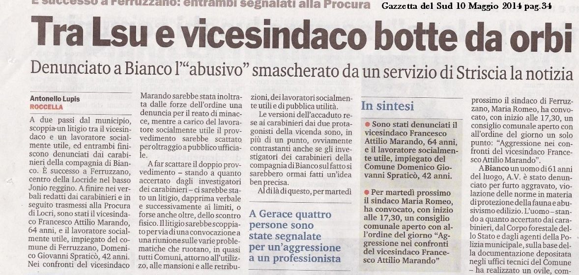 Art gazzetta sud 10 maggio 2014-jpeg rit-ins