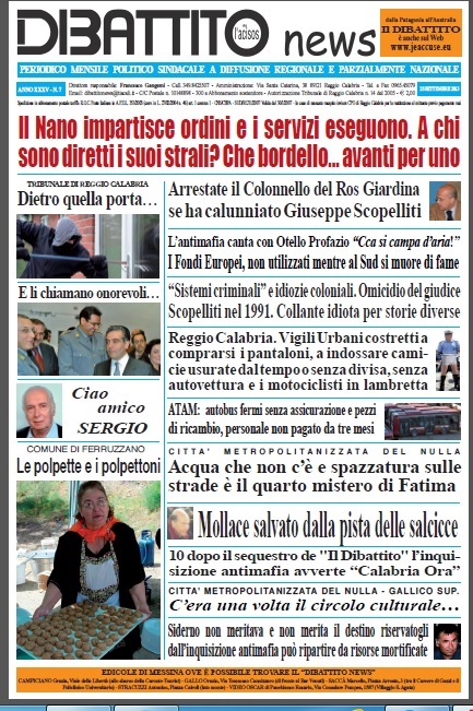 dibattito settembre 2013 prima pagina