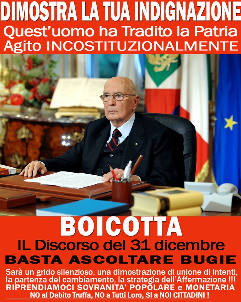 napolitano e discorso