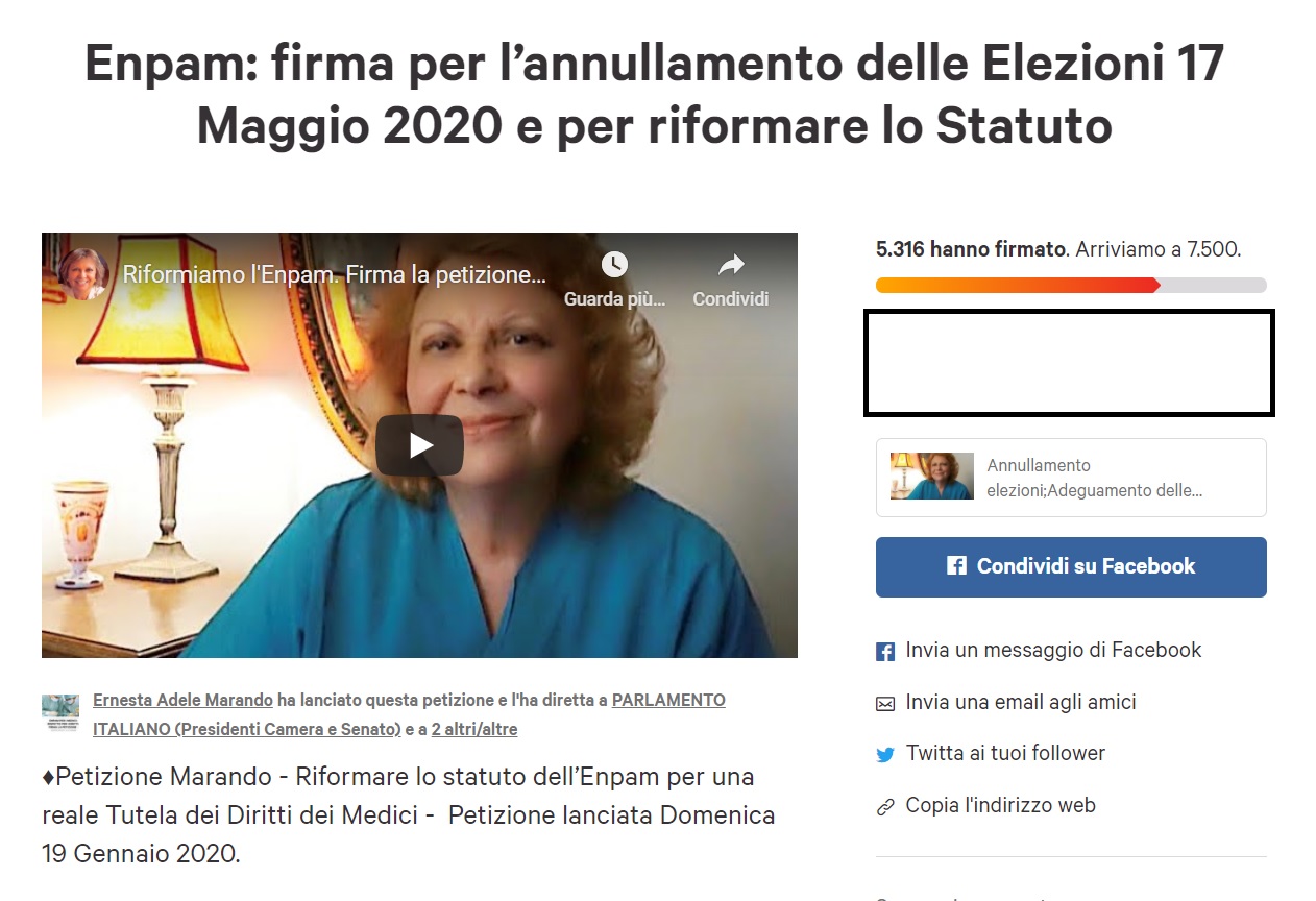 Petizione Marando