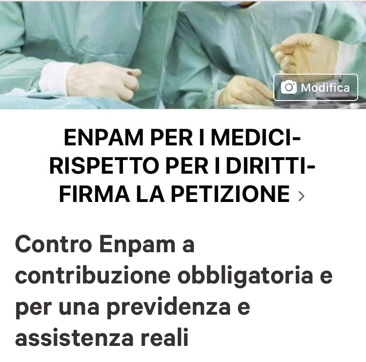 petizione fb